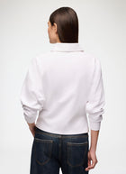 Heavy Stretch Jersey Draped Polo