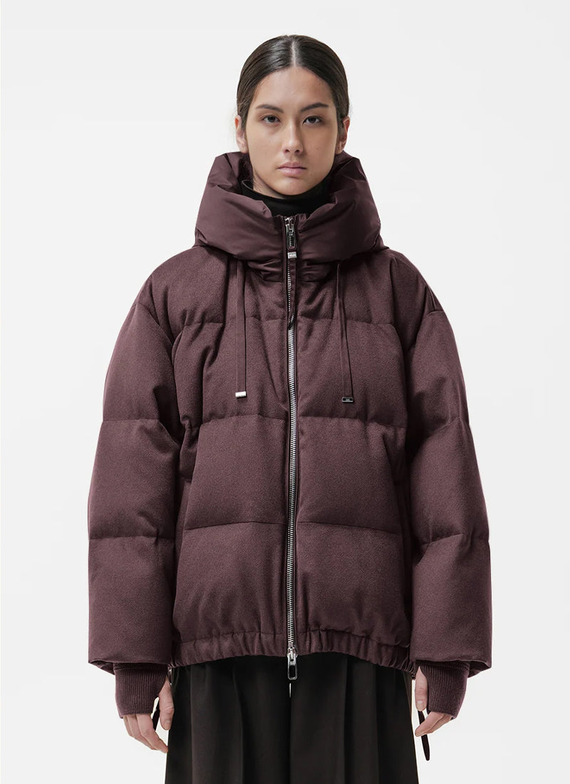 Heka Tech Wool Hood Jacket