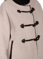 Hermine Faux Fur Collarless Jacket