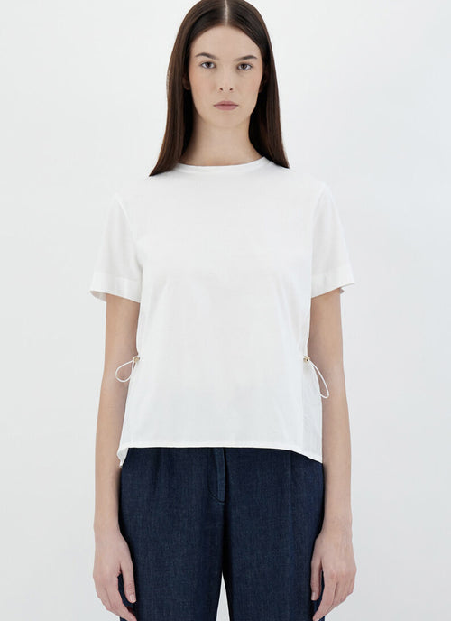 Herno Cotton Taffeta Short Sleeve T-Shirt