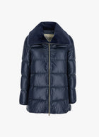 Nylon Ultralight High Low Mid Thigh Coat