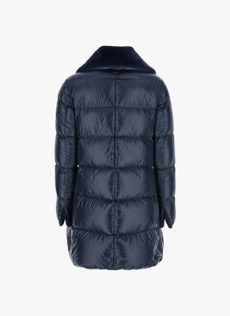 Nylon Ultralight High Low Mid Thigh Coat