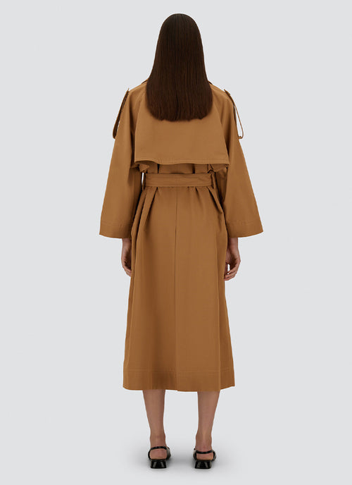 Nylon Gabardine Trench Coat by Herno