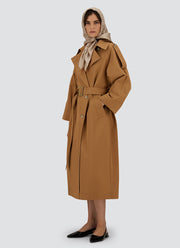 Herno Nylon Gabardine Trench Coat