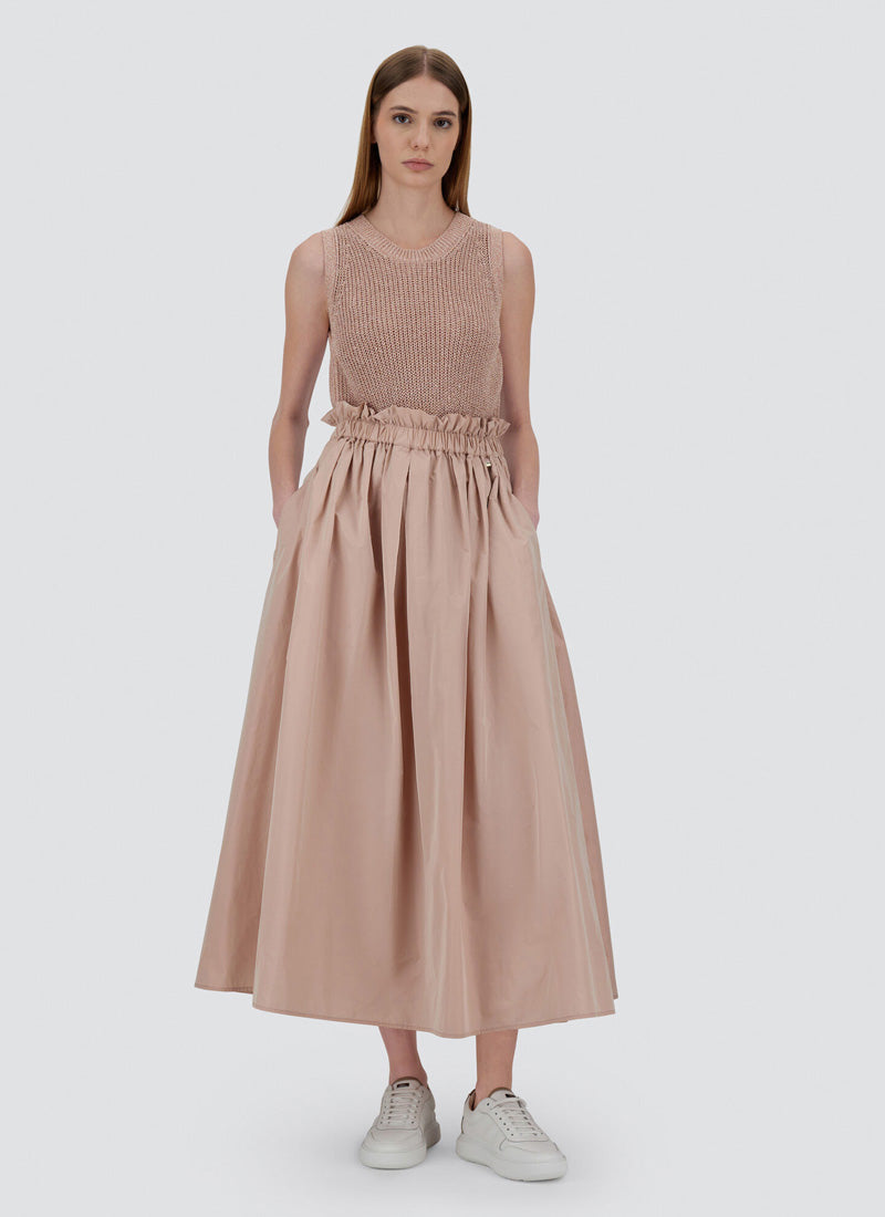Herno Techno Taffeta Skirt
