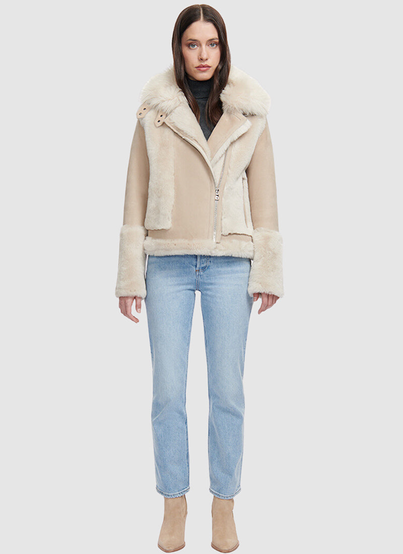 Hiso Soul Suede Moto Jacket