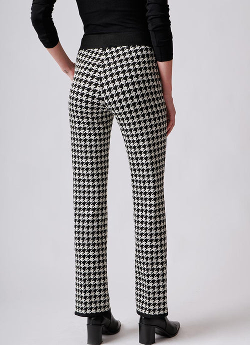 Cambio Ranee Easy Kick Houndstooth Pant