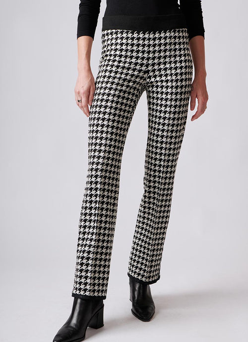 Cambio Ranee Easy Kick Houndstooth Pant