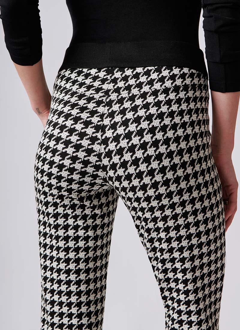 Cambio Ranee Easy Kick Houndstooth Pant