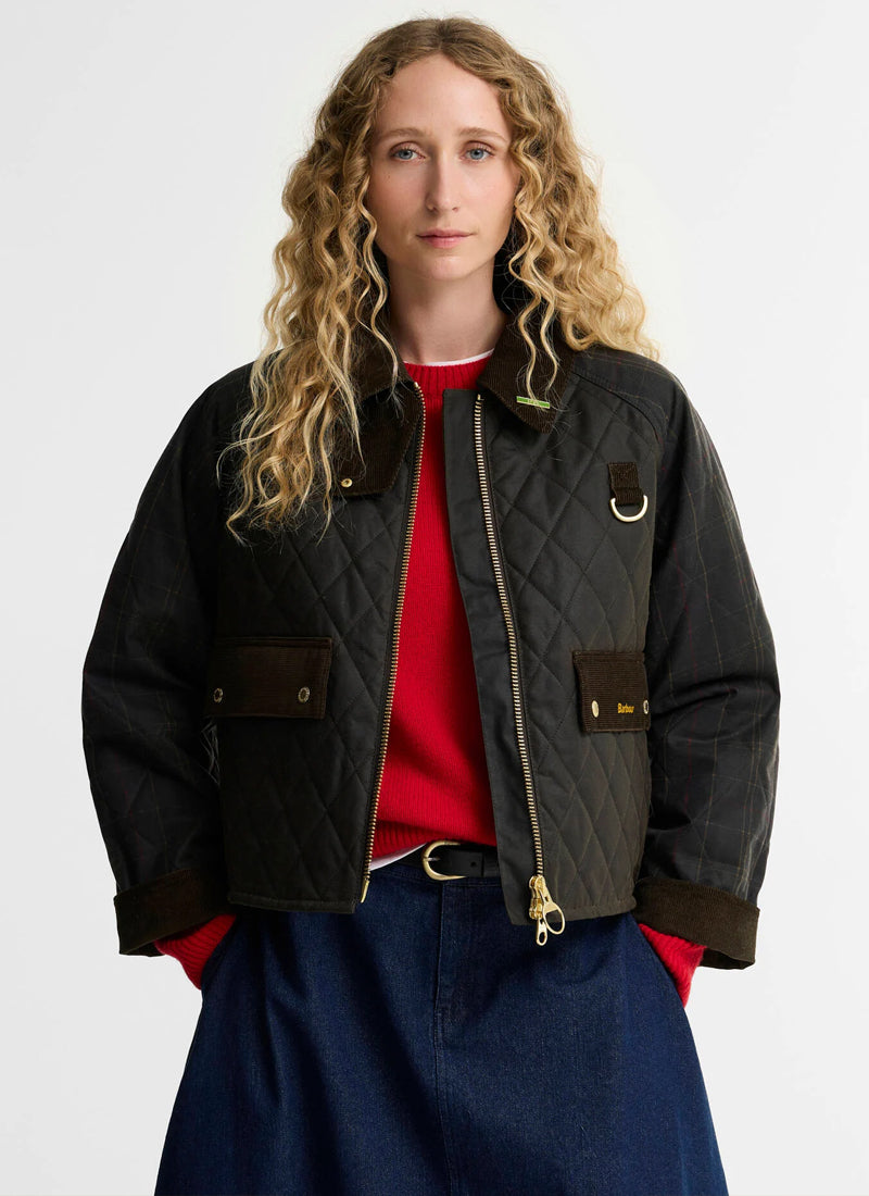 Icons Tartan Quilted Spey Wax Jacket