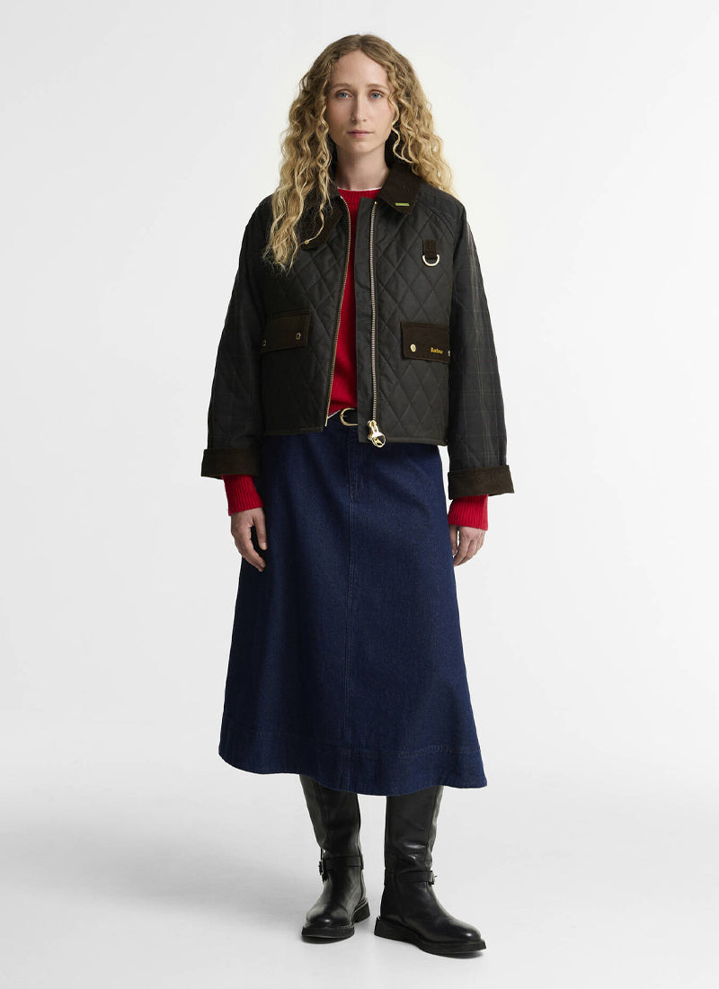 Icons Tartan Quilted Spey Wax Jacket