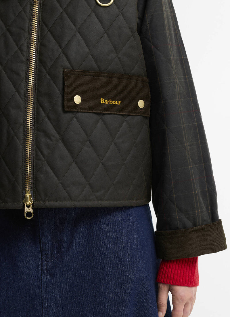 Icons Tartan Quilted Spey Wax Jacket