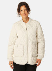 Ilse Jacobsen Short Diamond Quilt Jacket