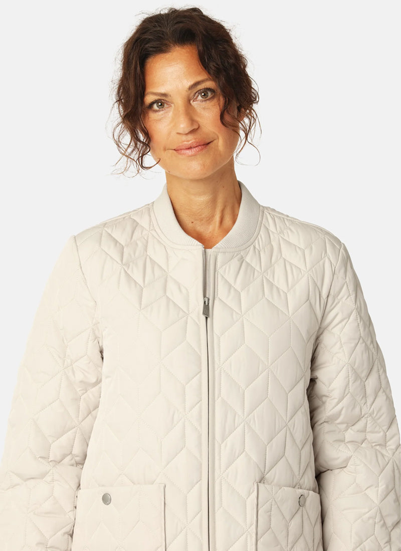Ilse Jacobsen Short Diamond Quilt Jacket