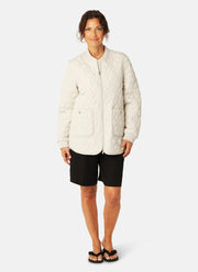 Ilse Jacobsen Short Diamond Quilt Jacket