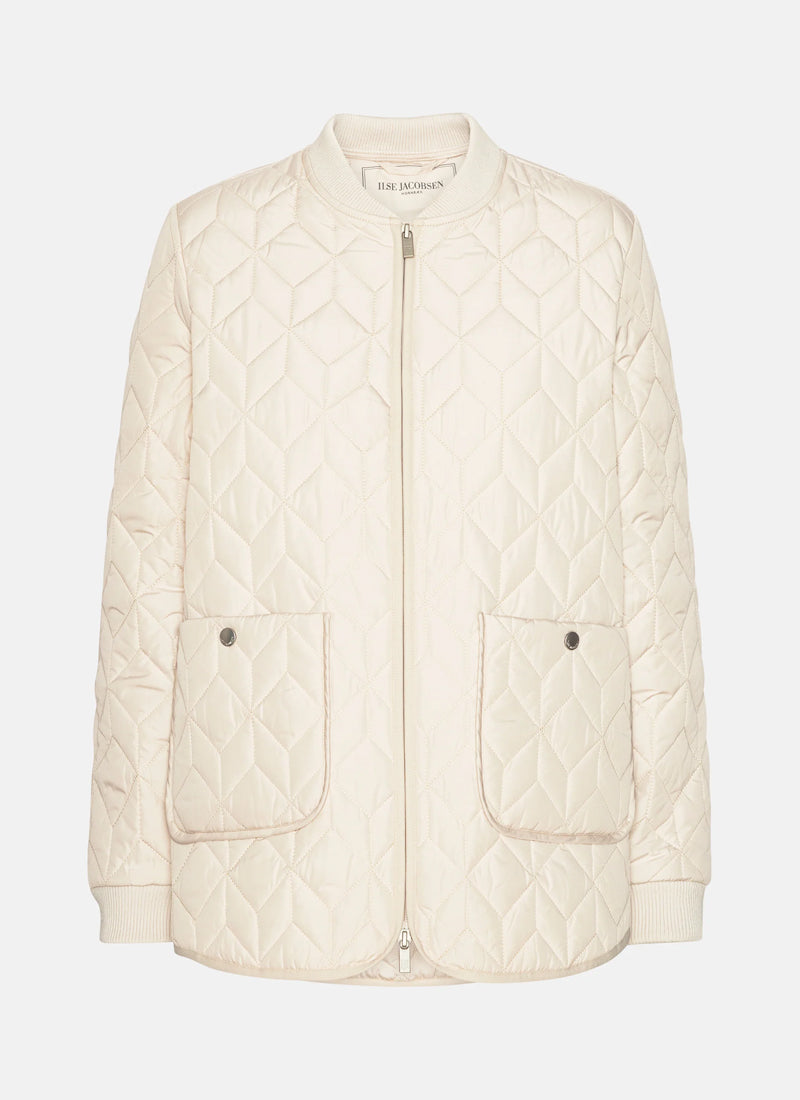 Ilse Jacobsen Short Diamond Quilt Jacket