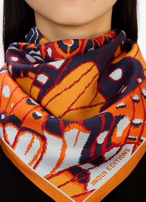  Pappillons Square Scarf by INOUI EDITIONS at Andrews 