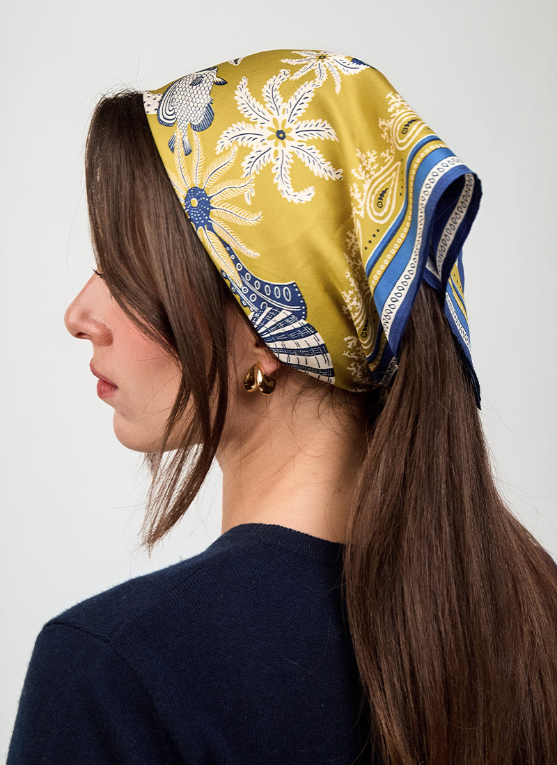 Inoui Editions Square Neptune Scarf