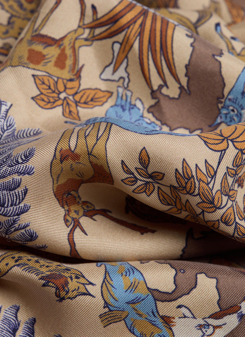 Inoui Editions Square Atlas Scarf