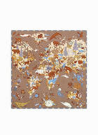 Inoui Editions Square Atlas Scarf