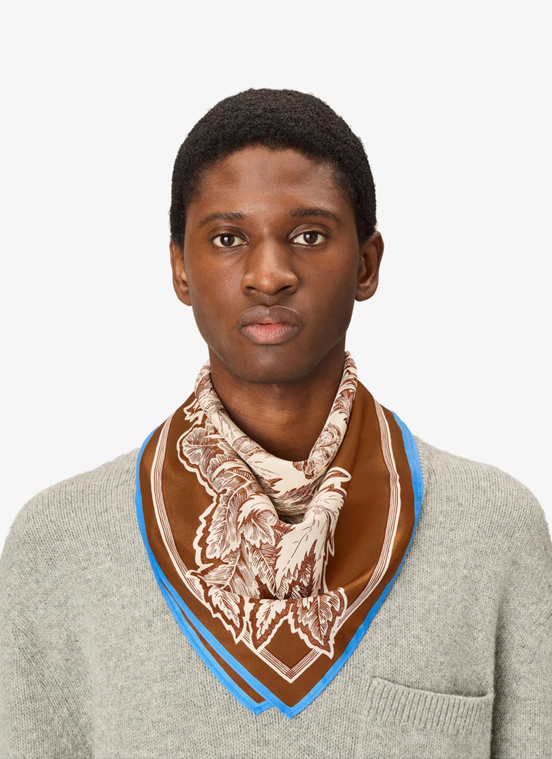 Bangalor Garden Silk Scarf