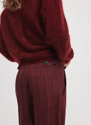 Irina Ponte Jacquard Tailored Pant
