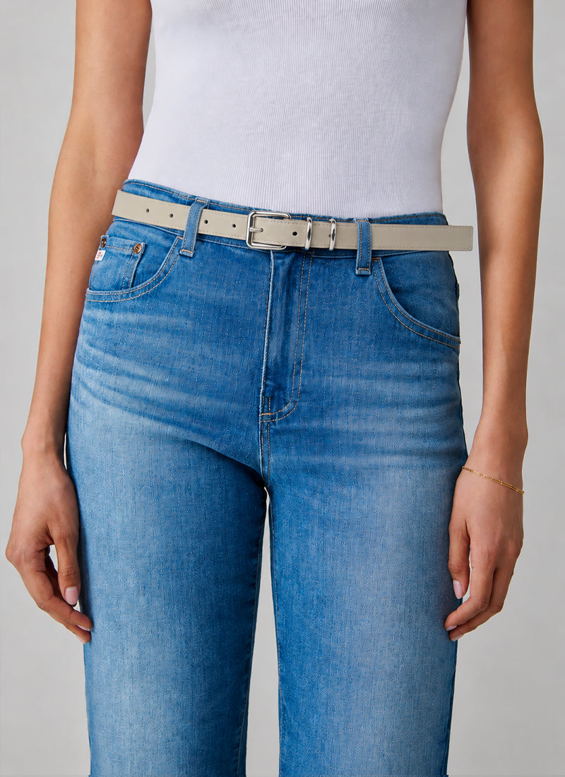 Iris Double Loop Thin Belt
