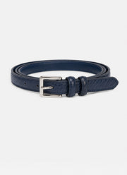 Gavazzeni Italy Isa Thin Leather Belt