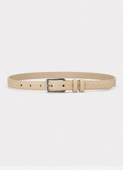 Isa Thin Leather Belt