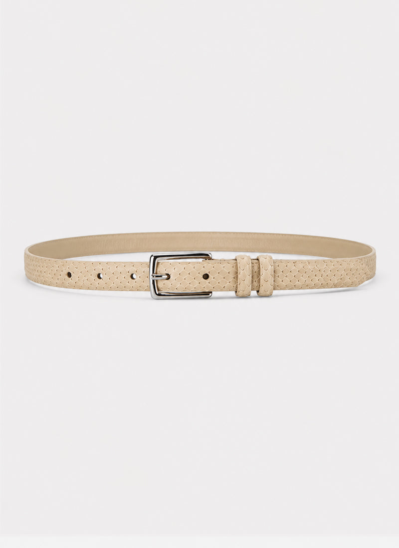 Isa Thin Leather Belt