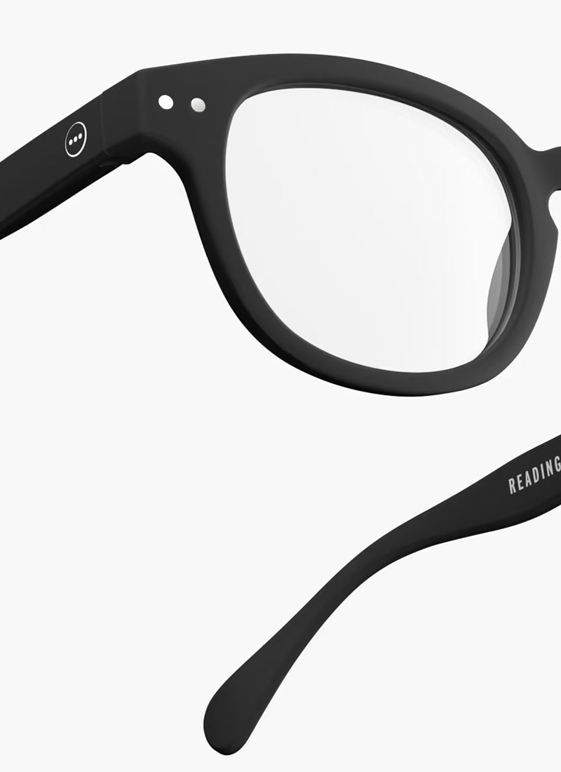  #C Reading Glasses in black by IZIPIZI