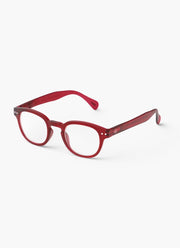 #C Reading Glasses in Cherry Red by IZIPIZI
