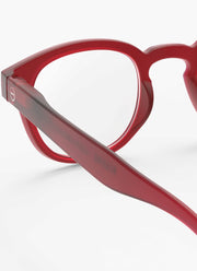 #C Reading Glasses in Cherry Red by IZIPIZI