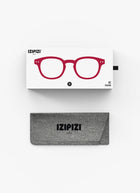 #C Reading Glasses in Cherry Red by IZIPIZI