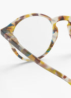 #D Reading Glasses in blue tortoise by IZIPIZI