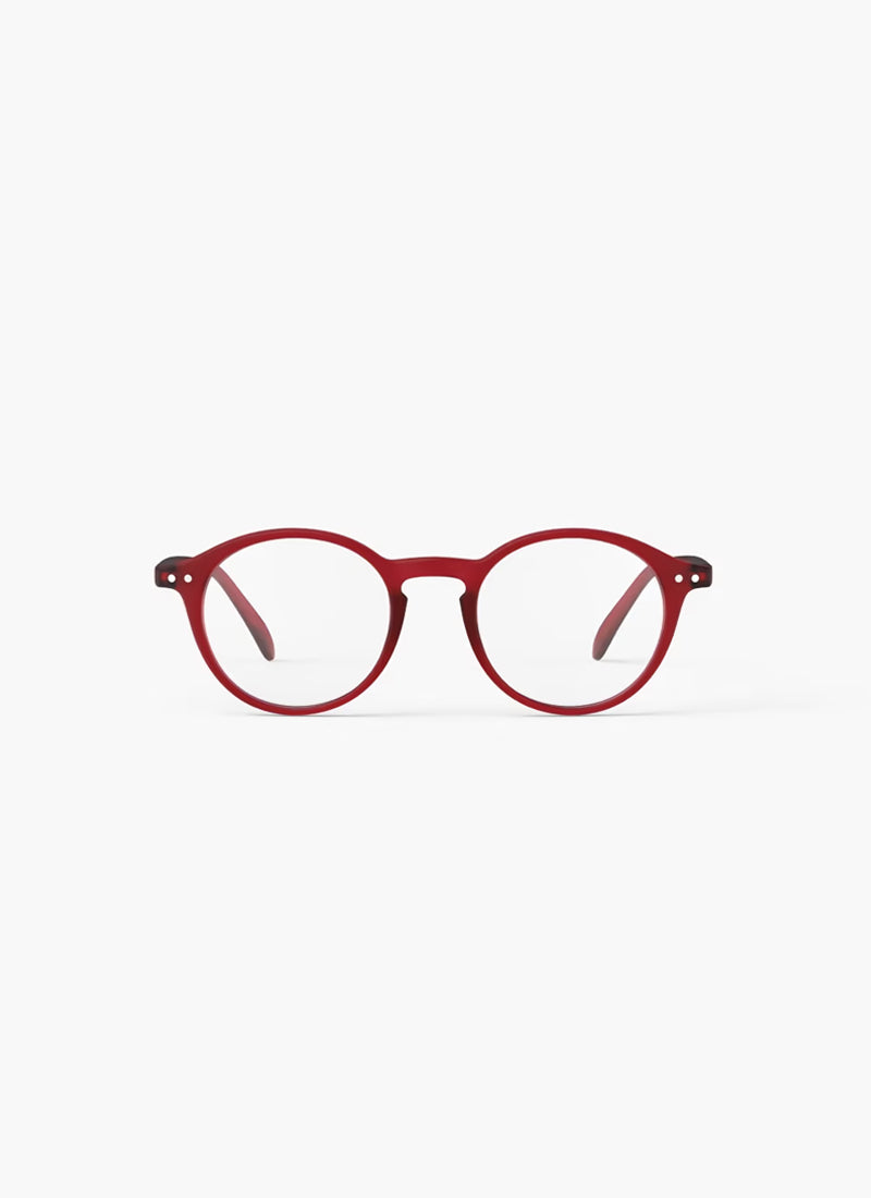 #D Cherry Red Reading Glasses by IZIPIZI