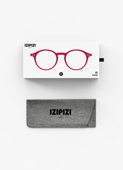 #D Cherry Red Reading Glasses by IZIPIZI