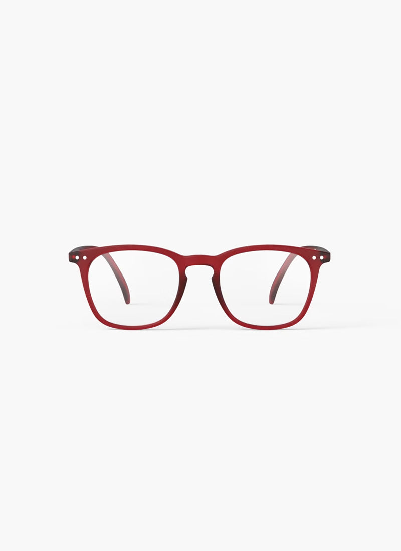 #E Reading Glasses in Cherry Red by IZIPIZI