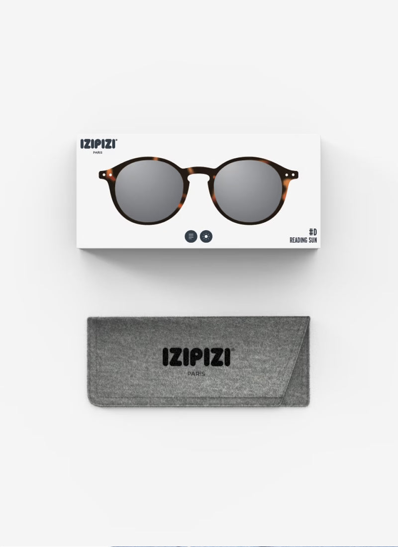#D Sunglasses in tortoise by IZIPIZI