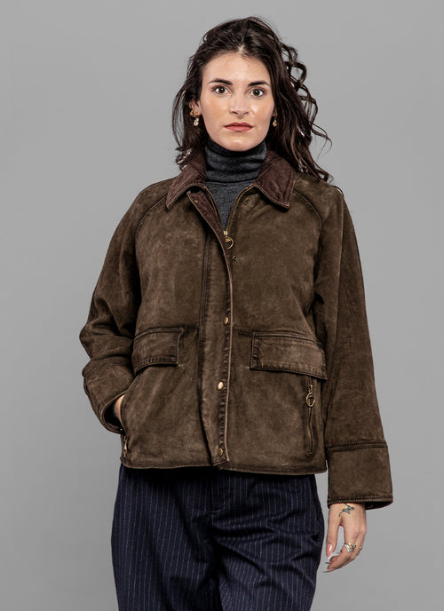 Ultra Soft 2 In 1 Suede Jacket