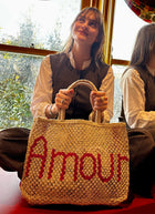 The Jacksons Amour Jute Tote Bag