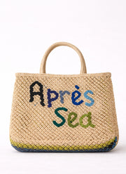 The Jacksons Apres Sea Jute Tote Bag