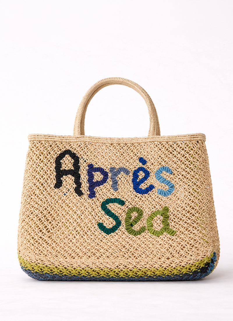 The Jacksons Apres Sea Jute Tote Bag