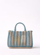 The Jacksons Tracy Stripe 2 Lemons Tote Bag