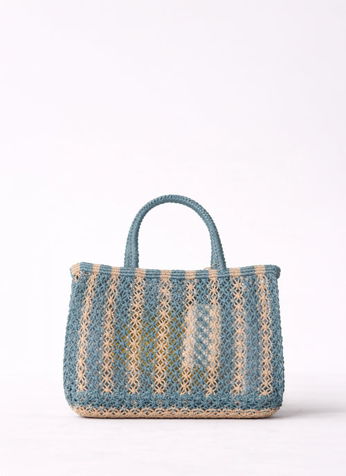 The Jacksons Tracy Stripe 2 Lemons Tote Bag