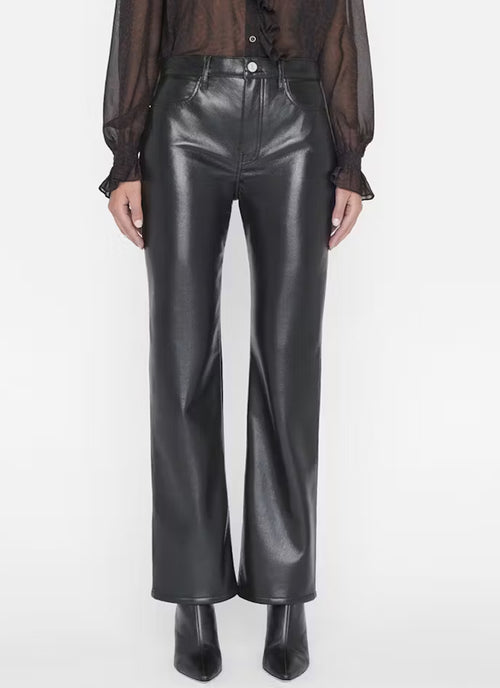 Frame Le Jane Recycled Leather Crop