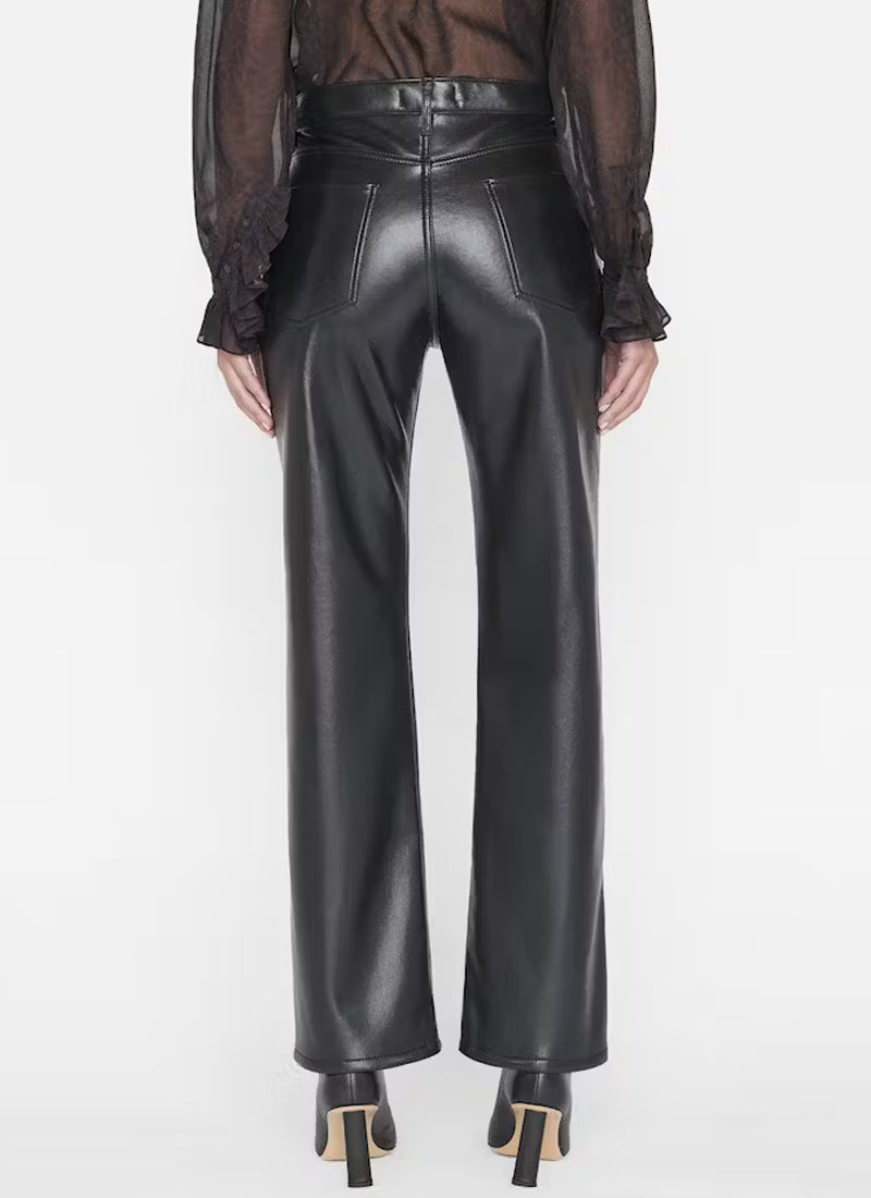Frame Le Jane Recycled Leather Crop