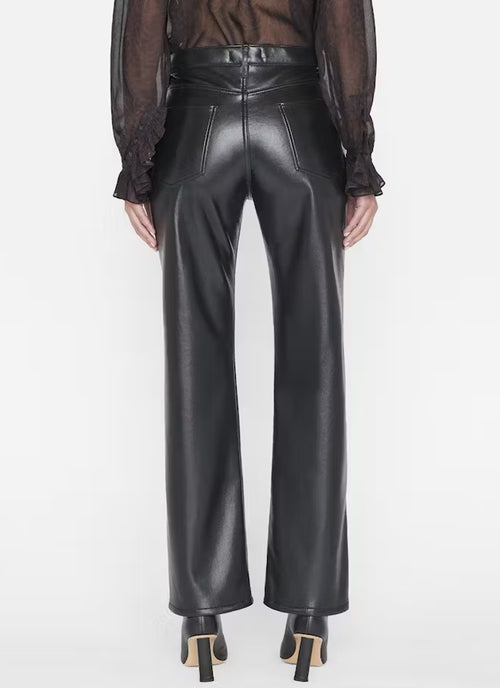 Frame Le Jane Recycled Leather Crop