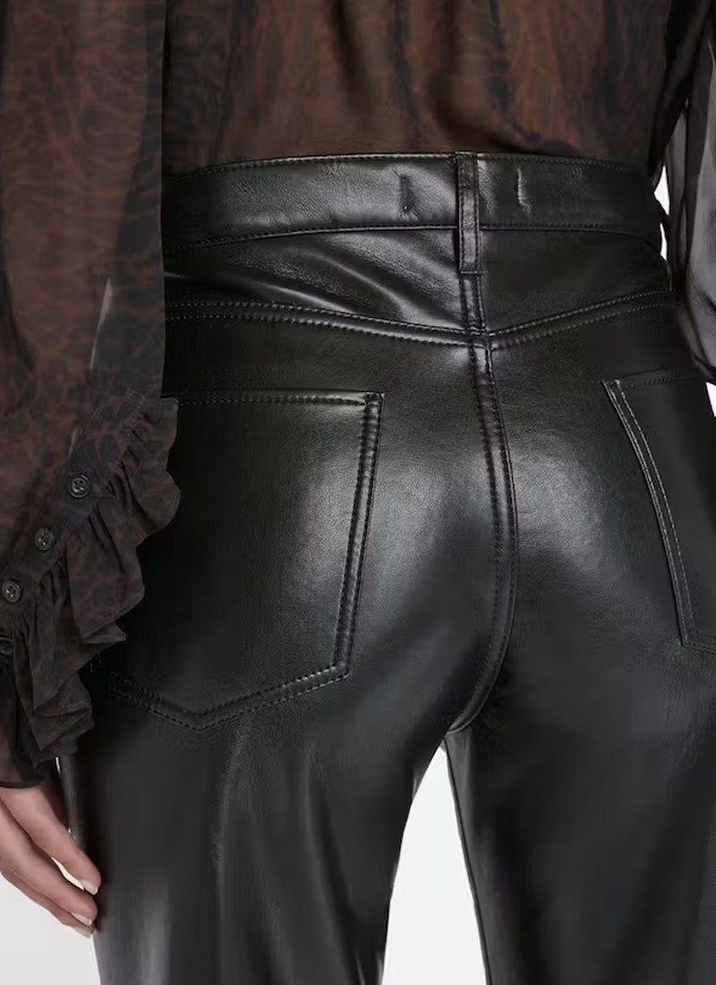 Frame Le Jane Recycled Leather Crop