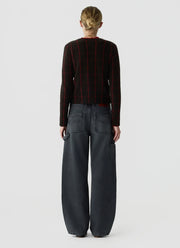 Jane Checker Cardigan